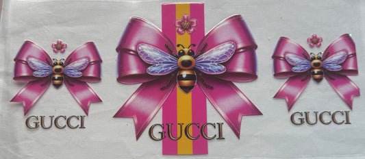 uvdtf  transfer wrap  gucci bee