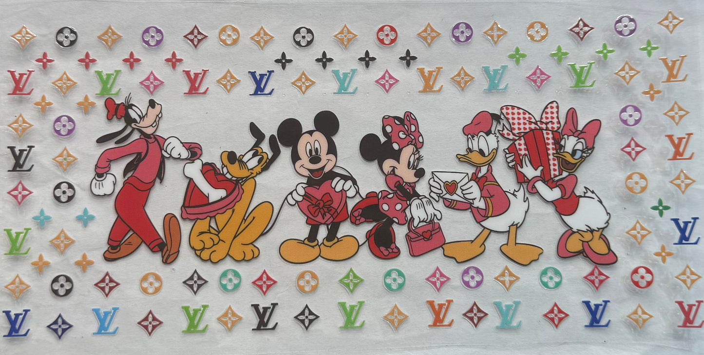 uvdtf  transfer wrap lv mickey