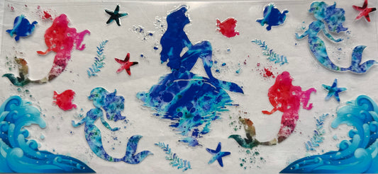 uvdtf  transfer wrap mermaid ocean