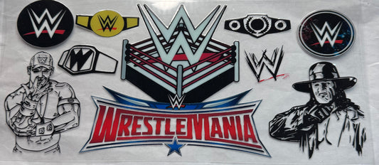uvdtf  transfer wrap wwe wrestlemania