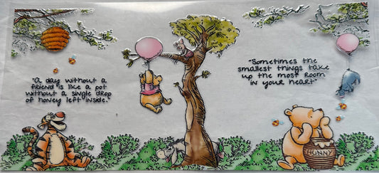 uvdtf  transfer wrap vintage Winnie the Pooh