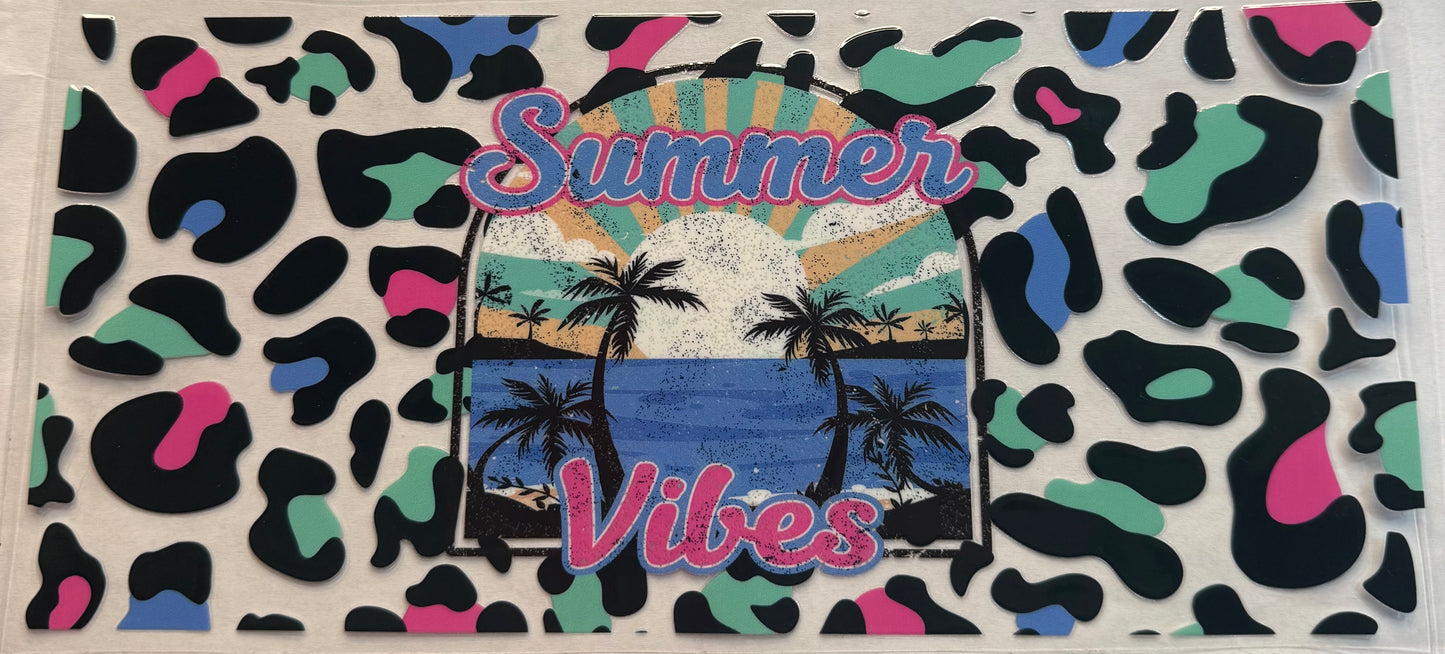 uvdtf  transfer wrap cheetah summer vibes