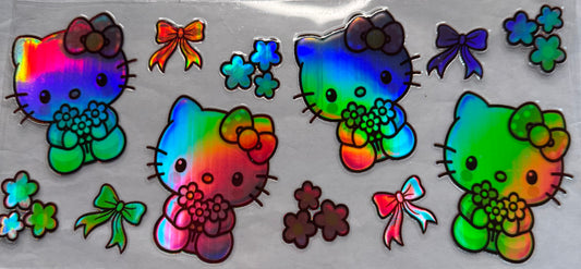 uvdtf  transfer wrap holo hello kitty