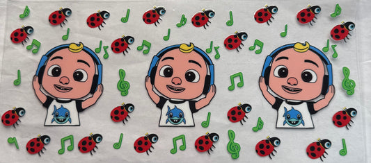 uvdtf  transfer wrap Cocomelon