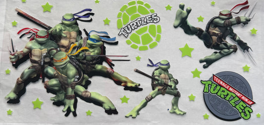 uvdtf  transfer wrap ninja turtles