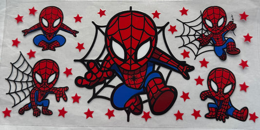 uvdtf  transfer wrap spider man