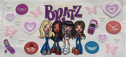uvdtf  transfer wrap Bratz