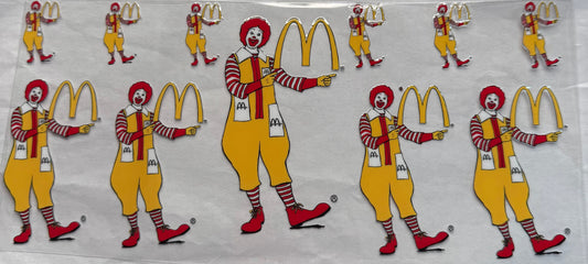 uvdtf  transfer wrap McDonald