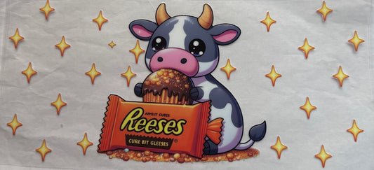 uvdtf  transfer wrap cow with Reese