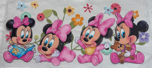 uvdtf  transfer wrap baby  Minnie Mouse