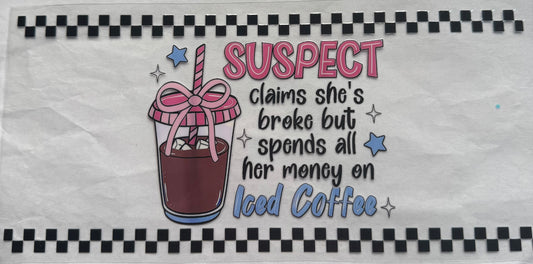 uvdtf  transfer wrap ice coffee