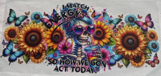 uvdtf  transfer wrap skull I match energy