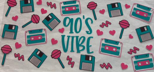 uvdtf  transfer wrap 90s vibe