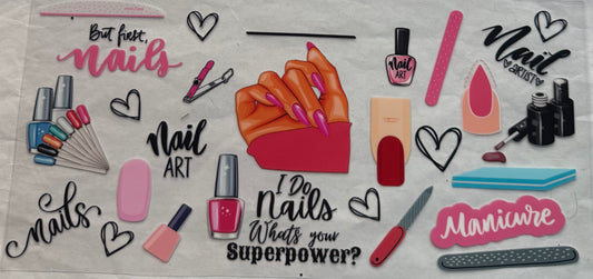 uvdtf  transfer wrap nails for work