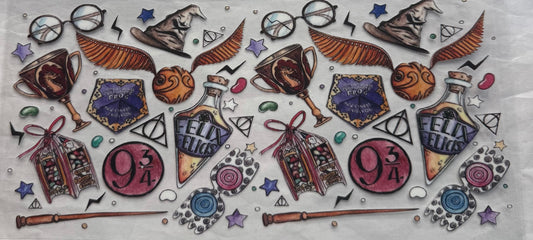 uvdtf  transfer wrap Harry Potter