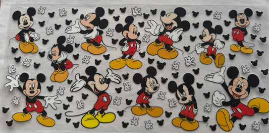 uvdtf  transfer wrap Mickey Mouse classic