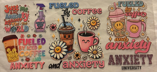 uvdtf  transfer wrap fueled by coffee and anxiety