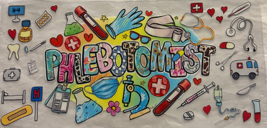 uvdtf  transfer wrap phlebotomist nurse work
