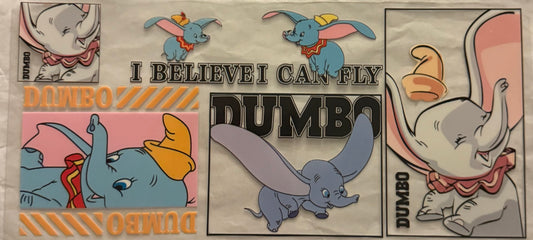 uvdtf  transfer wrap dumbo I can fly