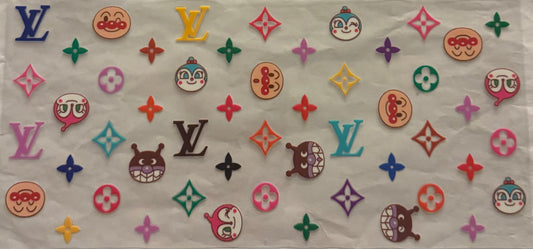 uvdtf  transfer wrap lv characters
