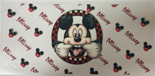 uvdtf  transfer wrap Mickey Mouse funny
