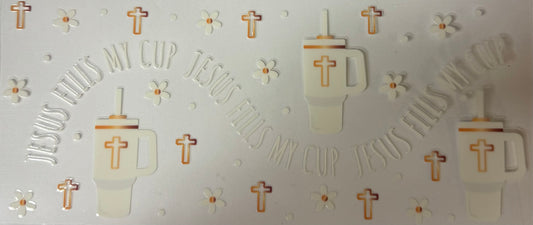 uvdtf  transfer wrap faith Stanley cross