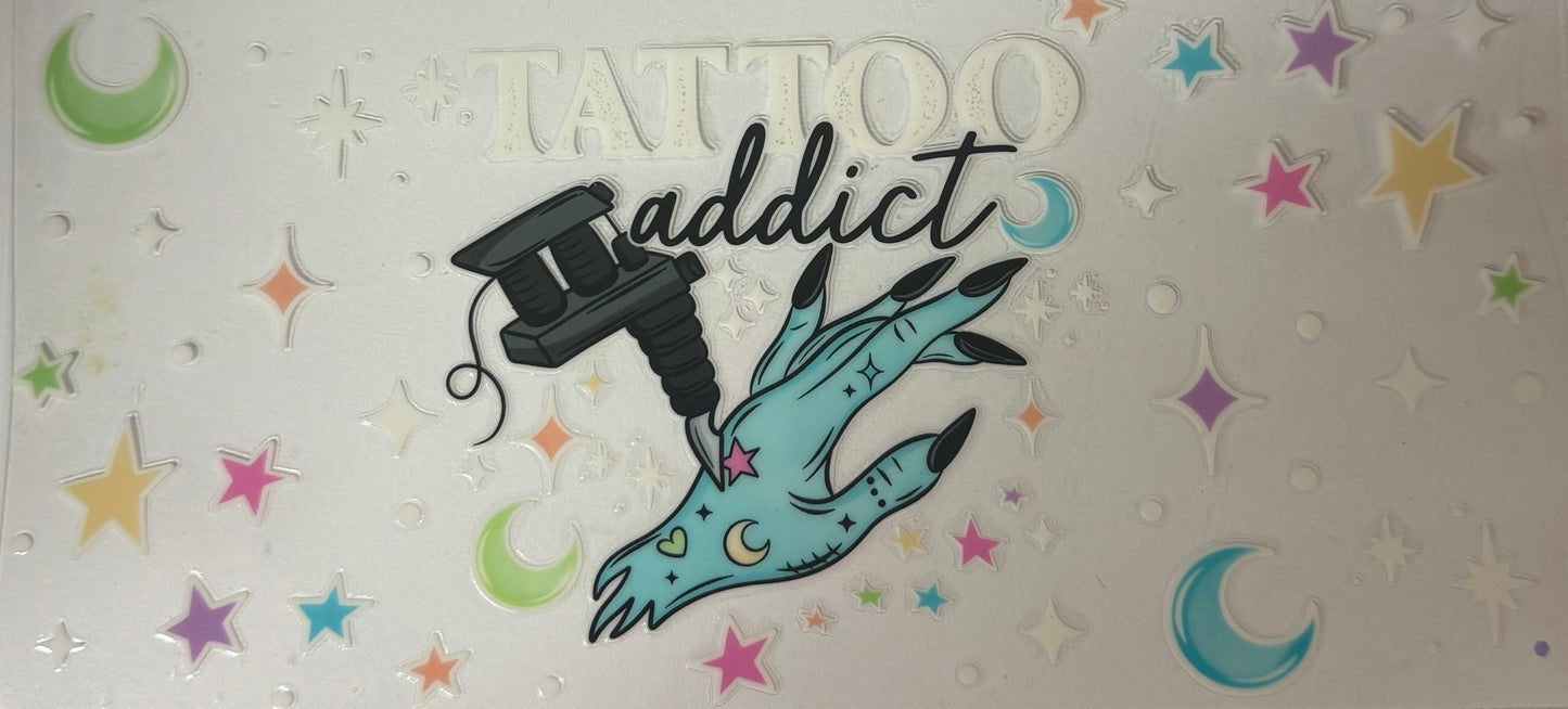 uvdtf  transfer wrap tattoo addict