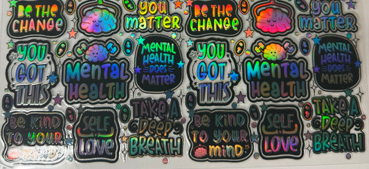 uvdtf  transfer wrap holo mental health