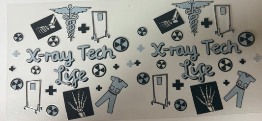 uvdtf  transfer wrap x ray tech work