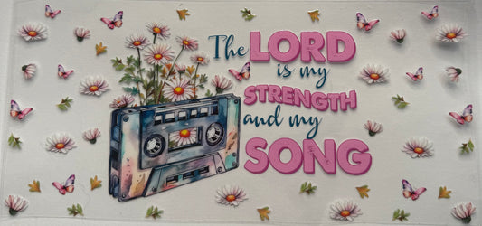 uvdtf  transfer wrap faith floral song