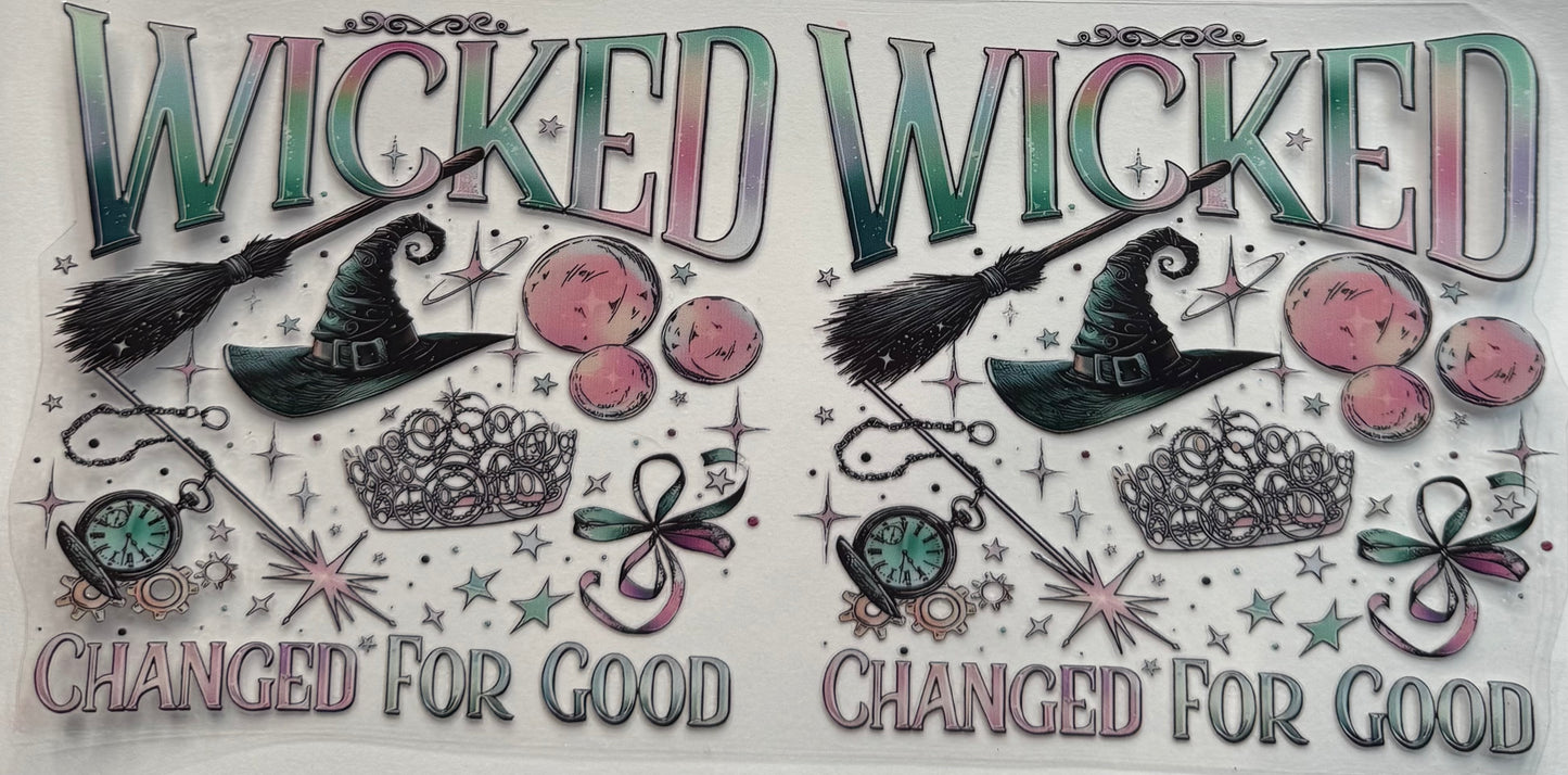 uvdtf  transfer wrap wicked change for the good