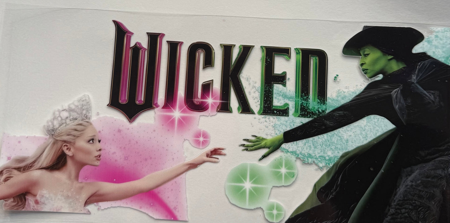 uvdtf  transfer wrap wicked both witches
