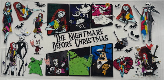 uvdtf  transfer wrap nightmare before Christmas