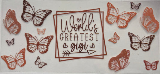 uvdtf  transfer wrap worlds greatest Gigi butterfly
