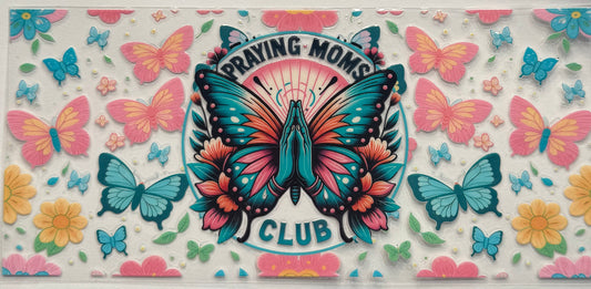 uvdtf  transfer wrap butterfly praying moms
