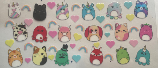 Cup wrap dtf squishmellows