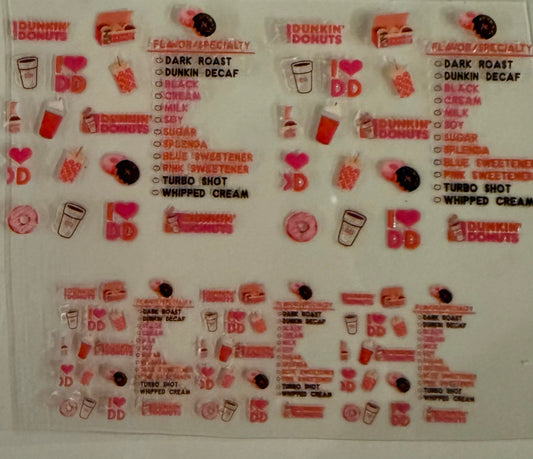 Uvdtf wraps Mini Stanley Dunkin’s donuts
