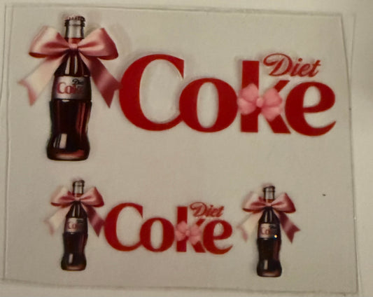 Uvdtf wraps Mini Stanley large Diet Coke