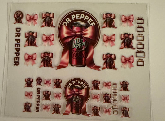 Uvdtf wraps Mini Stanley Dr Pepper coffee style