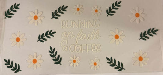 uvdtf  transfer wrap faith and coffee