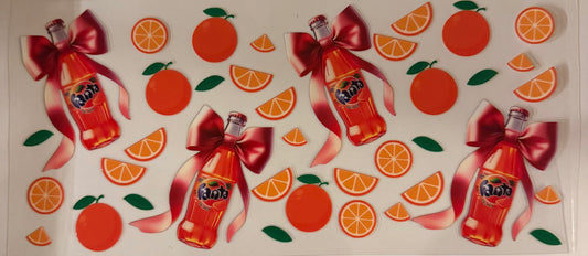 uvdtf  transfer wrap Fanta soda
