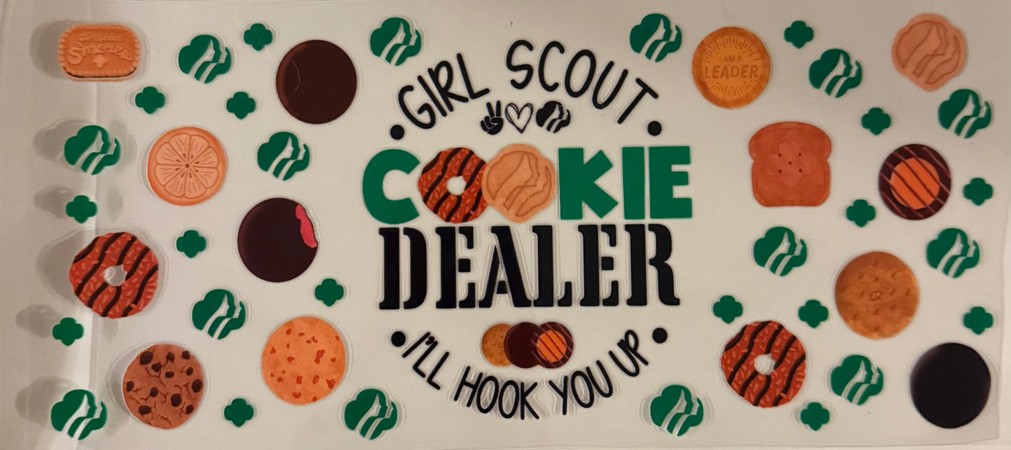 uvdtf  transfer wrap Girl Scout cookie