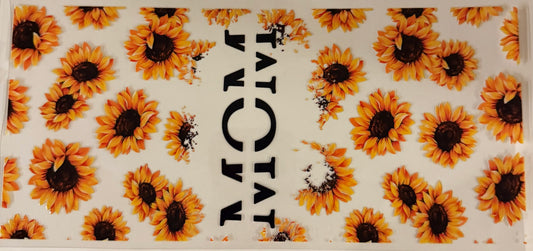 uvdtf  transfer wrap sunflower mom