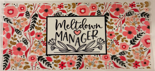uvdtf  transfer wrap meltdown manger floral