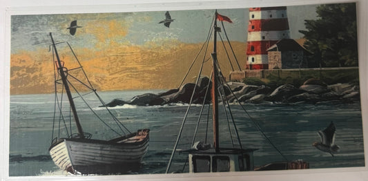 uvdtf  transfer wrap summernocean sailboat lighthouse