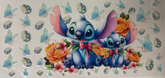uvdtf  transfer wrap stitch floral butterfly