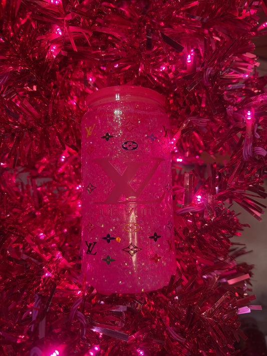 snow globe tumbler already made