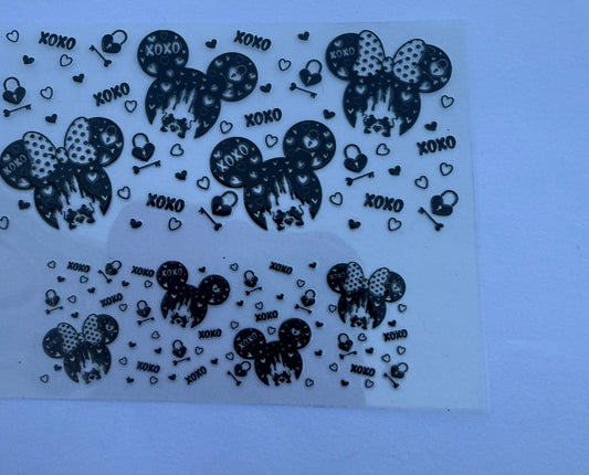 Uvdtf wraps Mini Stanley Mickey Mouse heads a