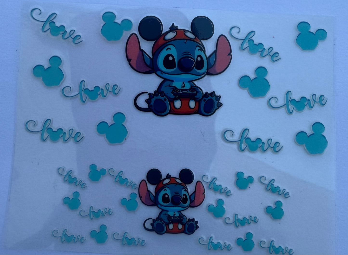 Uvdtf wraps Mini Stanley stitch as Mickey