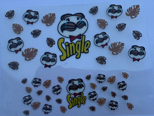 Uvdtf wraps Mini Stanley Pringle's chips single